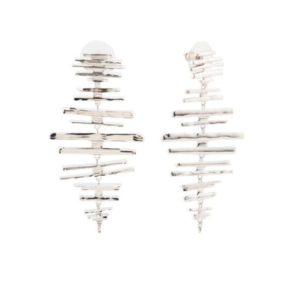 Kendra Scott Silver Earrings - Picture 5 of 7